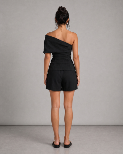 The "Drape Cut" Top