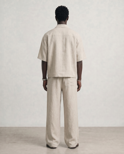 Sandwashed Linen Set