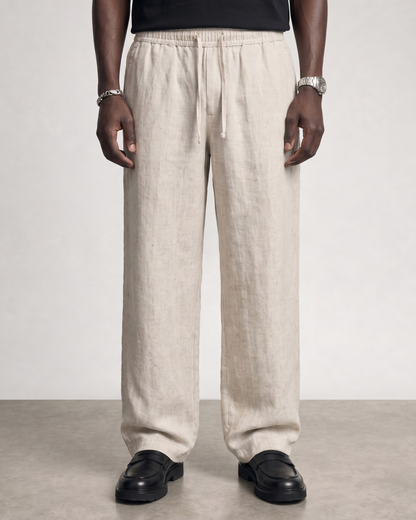 Sandwashed Linen Pants
