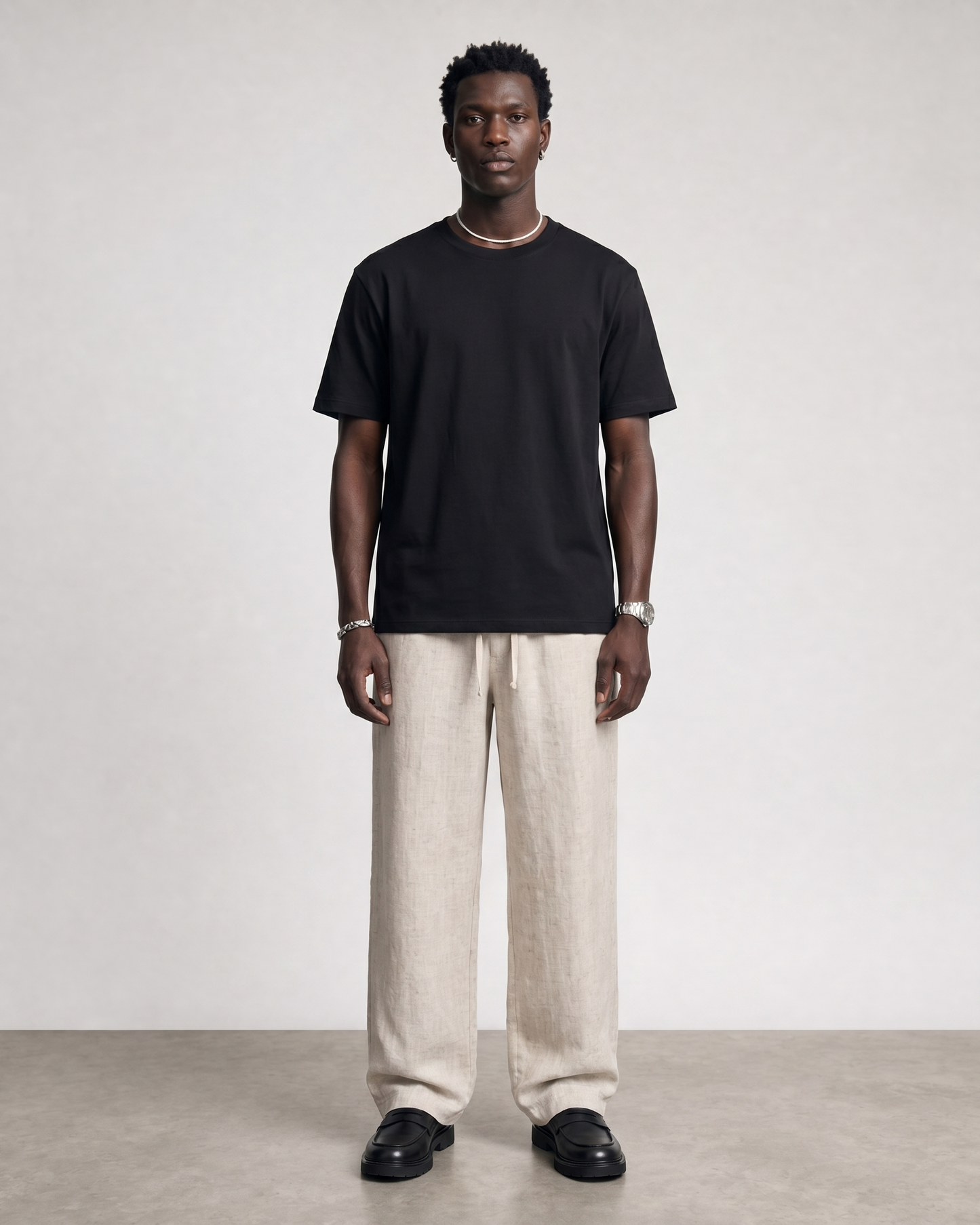 Sandwashed Linen Pants
