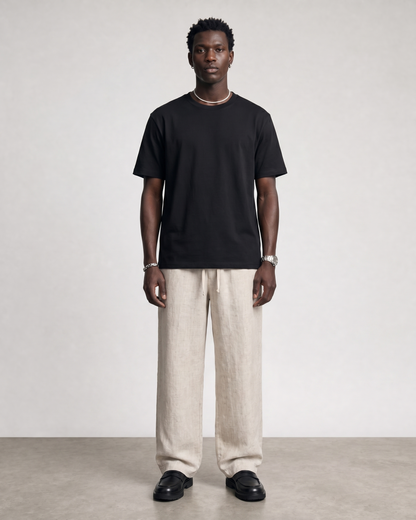 Sandwashed Linen Pants