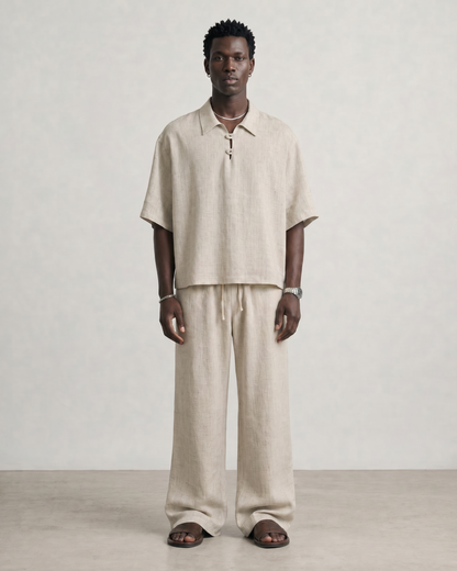 Sandwashed Linen Set