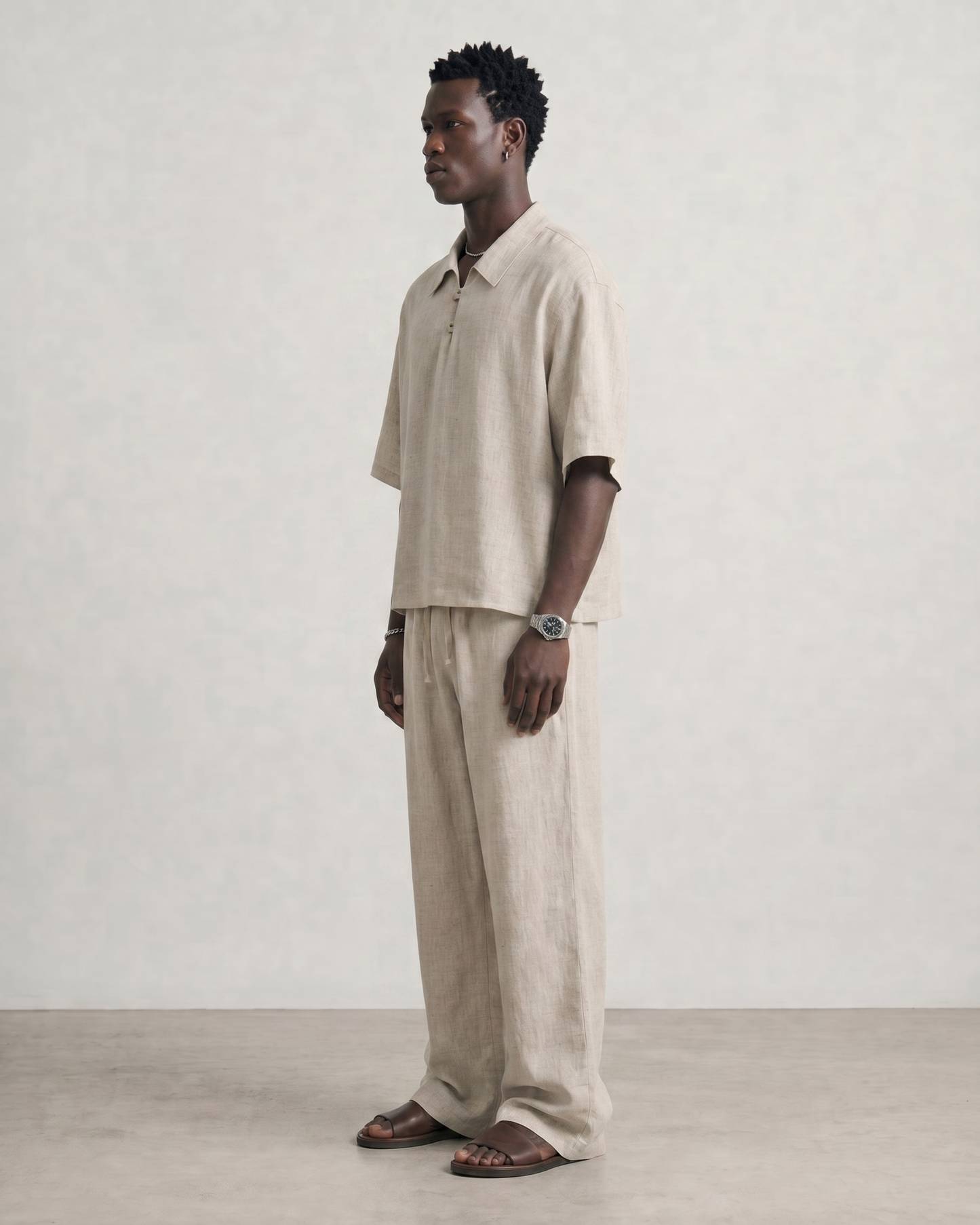 Sandwashed Linen Set