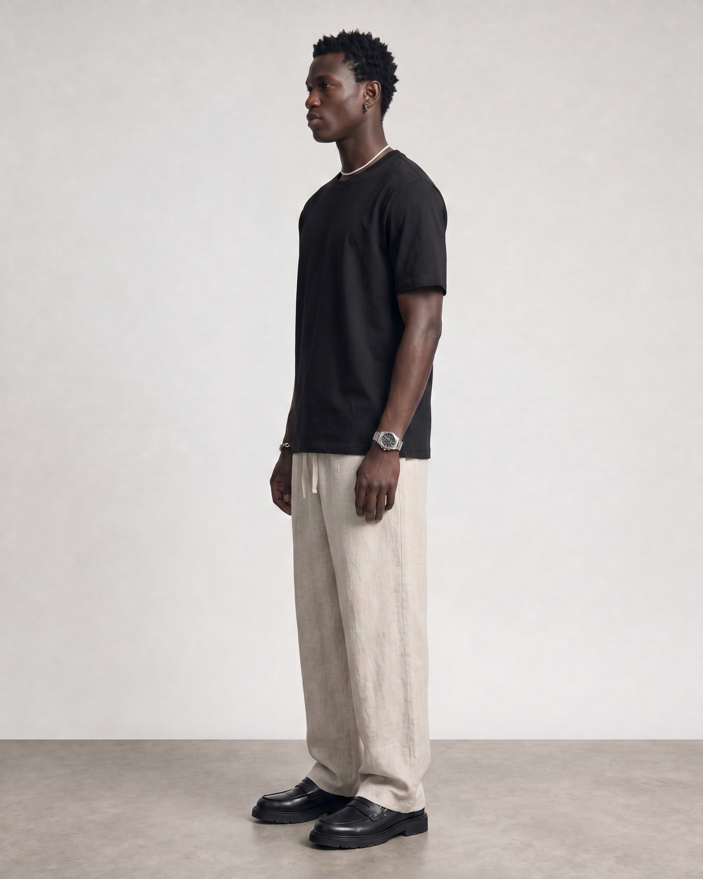 Sandwashed Linen Pants