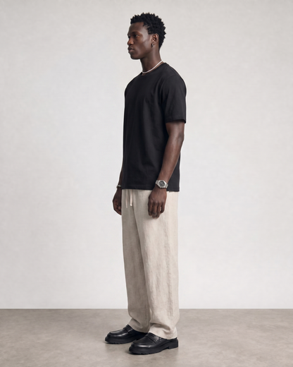 Sandwashed Linen Pants