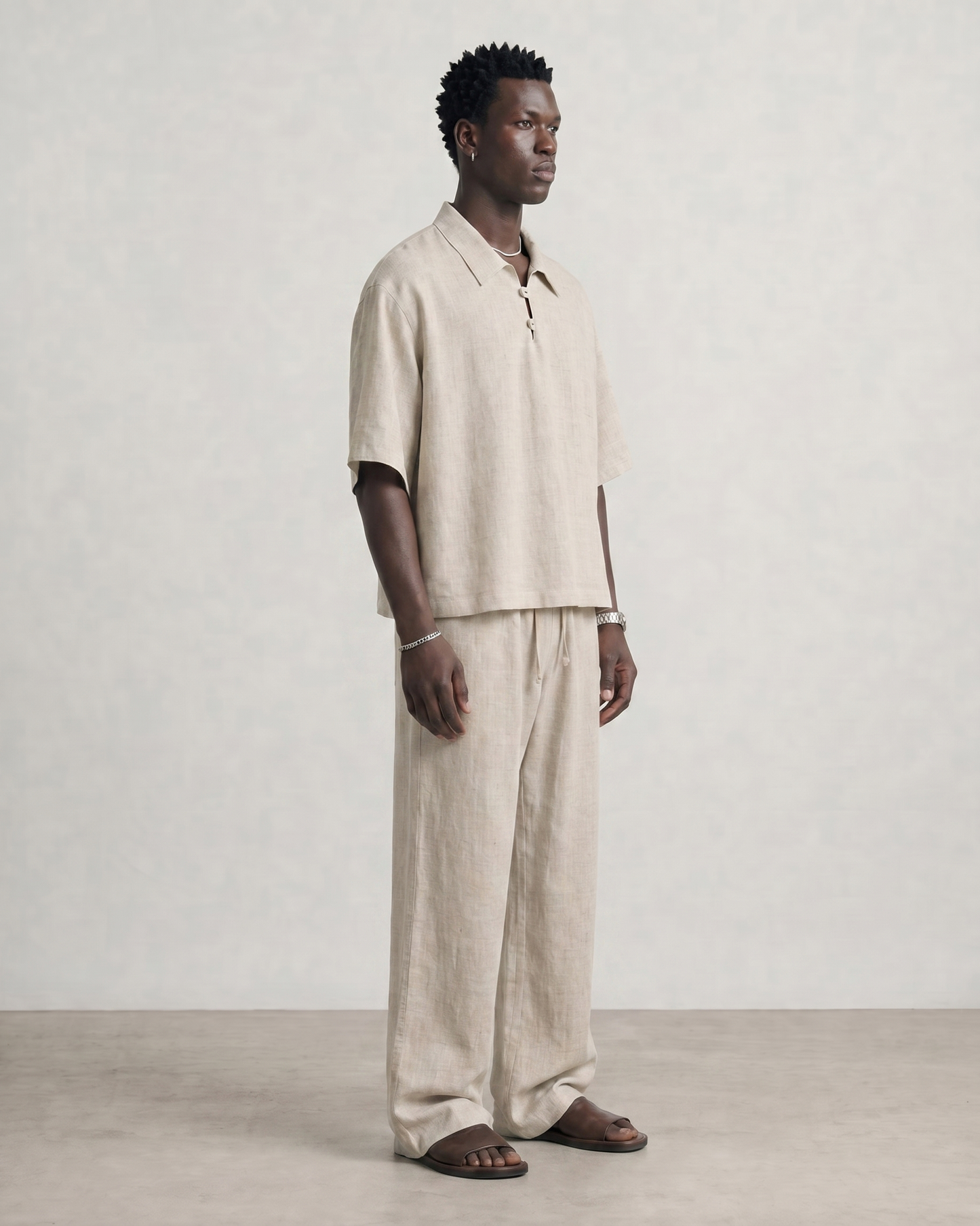 Sandwashed Linen Set